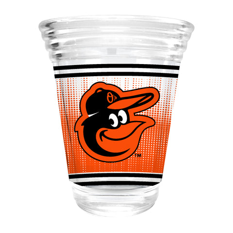 Baltimore Orioles 2oz. Round Party Shot Glass