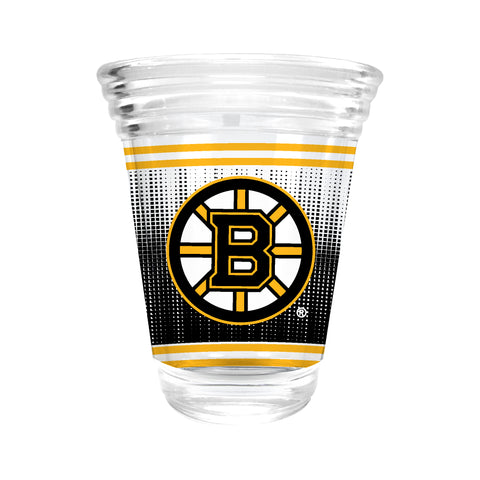 Boston Bruins 2oz. Round Party Shot Glass