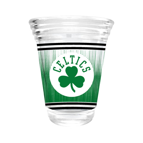 Boston Celtics 2oz. Round Party Shot Glass