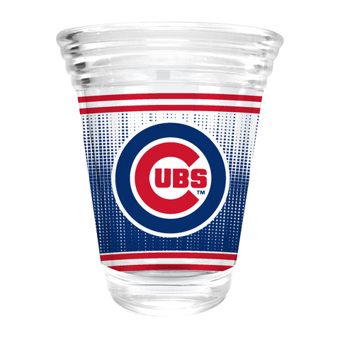 Chicago Cubs 2oz. Round Party Shot Glass