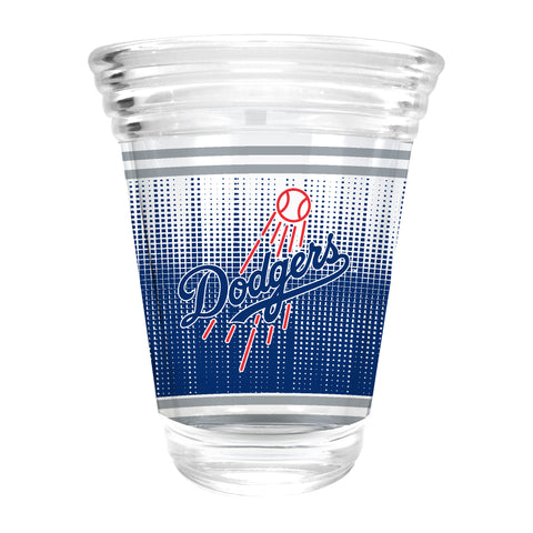 Los Angeles Dodgers 2oz. Round Party Shot Glass