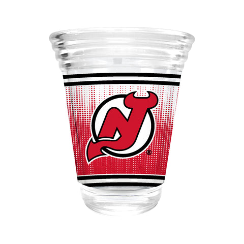 New Jersey Devils 2oz. Round Party Shot Glass