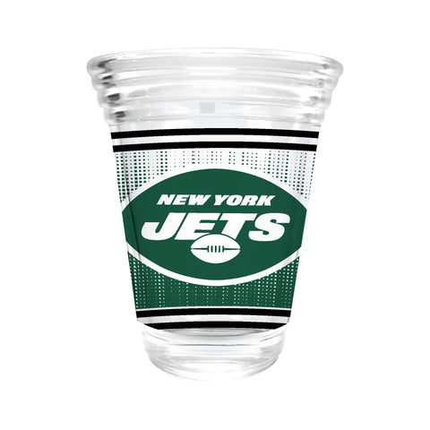 New York Jets 2oz. Round Party Shot Glass