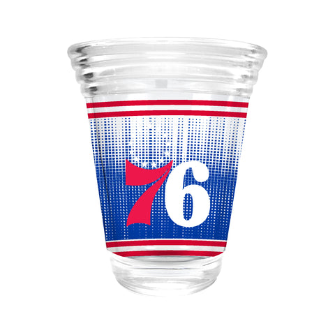 Philadelphia 76ers 2oz. Round Party Shot Glass