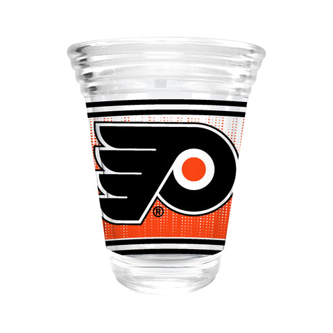 Philadelphia Flyers 2oz. Round Party Shot Glass