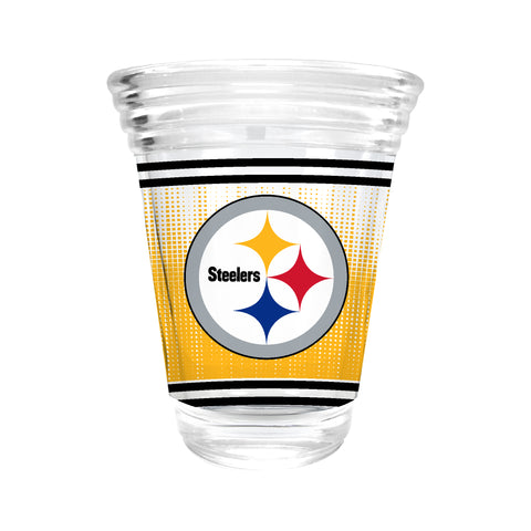 Pittsburgh Steelers 2oz. Round Party Shot Glass