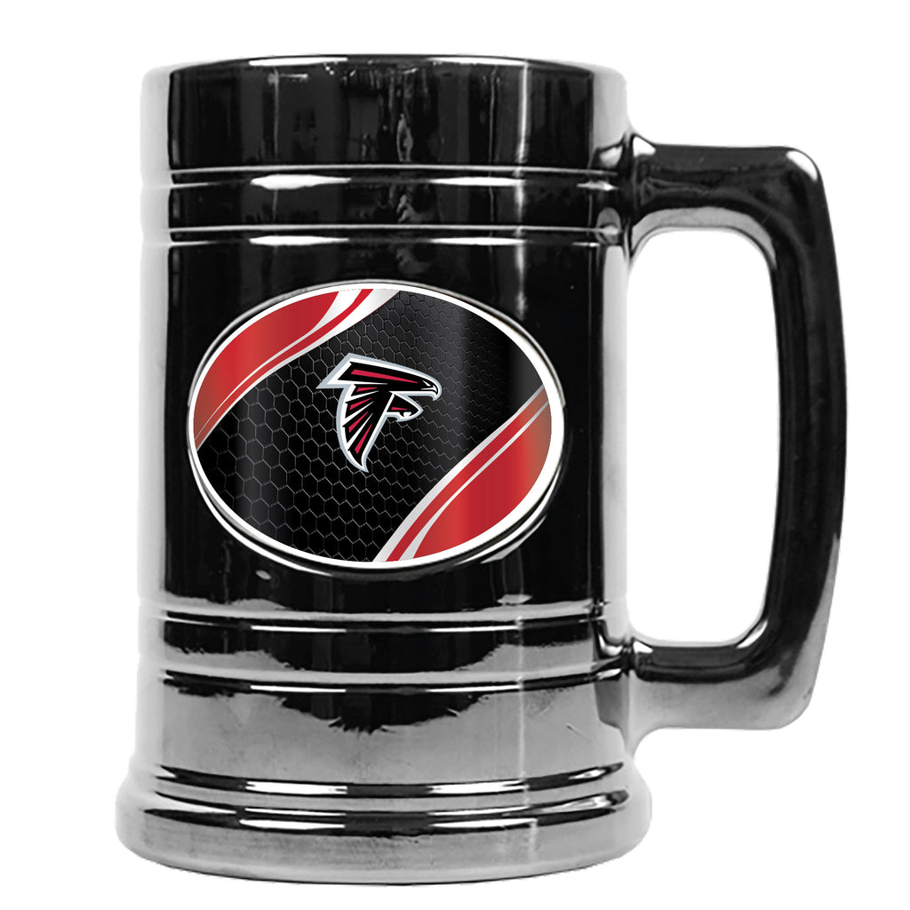 Atlanta Falcons Metallic Chrome Indent Tankard