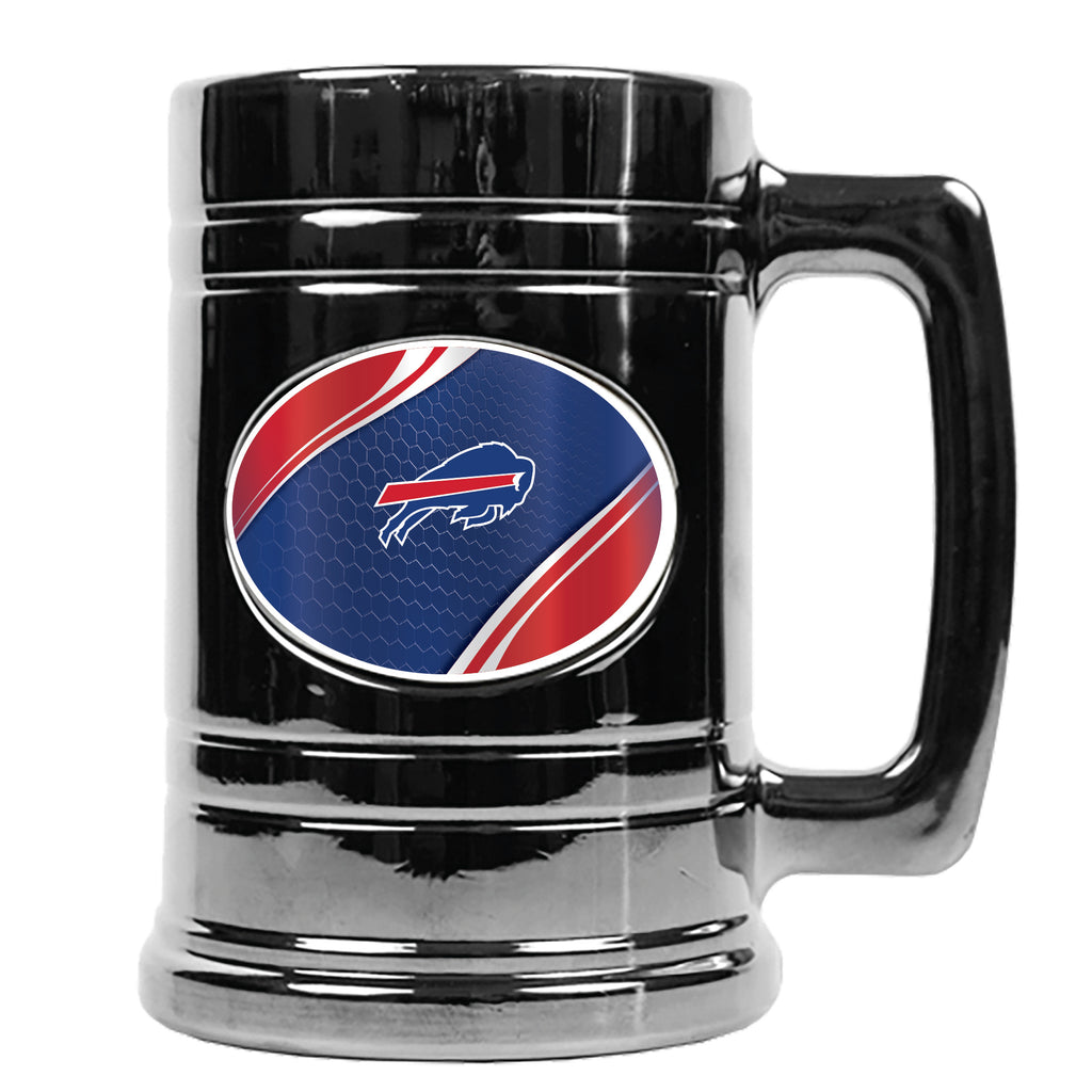 Buffalo Bills Metallic Chrome Indent Tankard