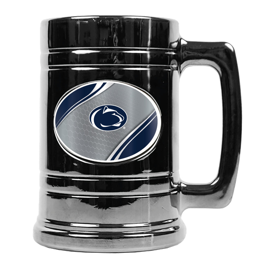 Penn State Nittany Lions Metallic Chrome Indent Tankard