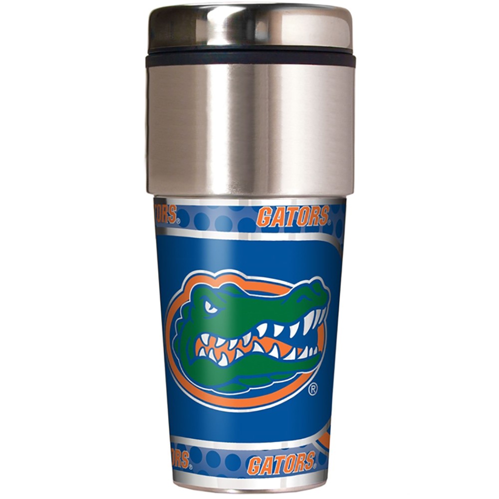 Florida Gators 16oz Metallic Coffee Travel Mug