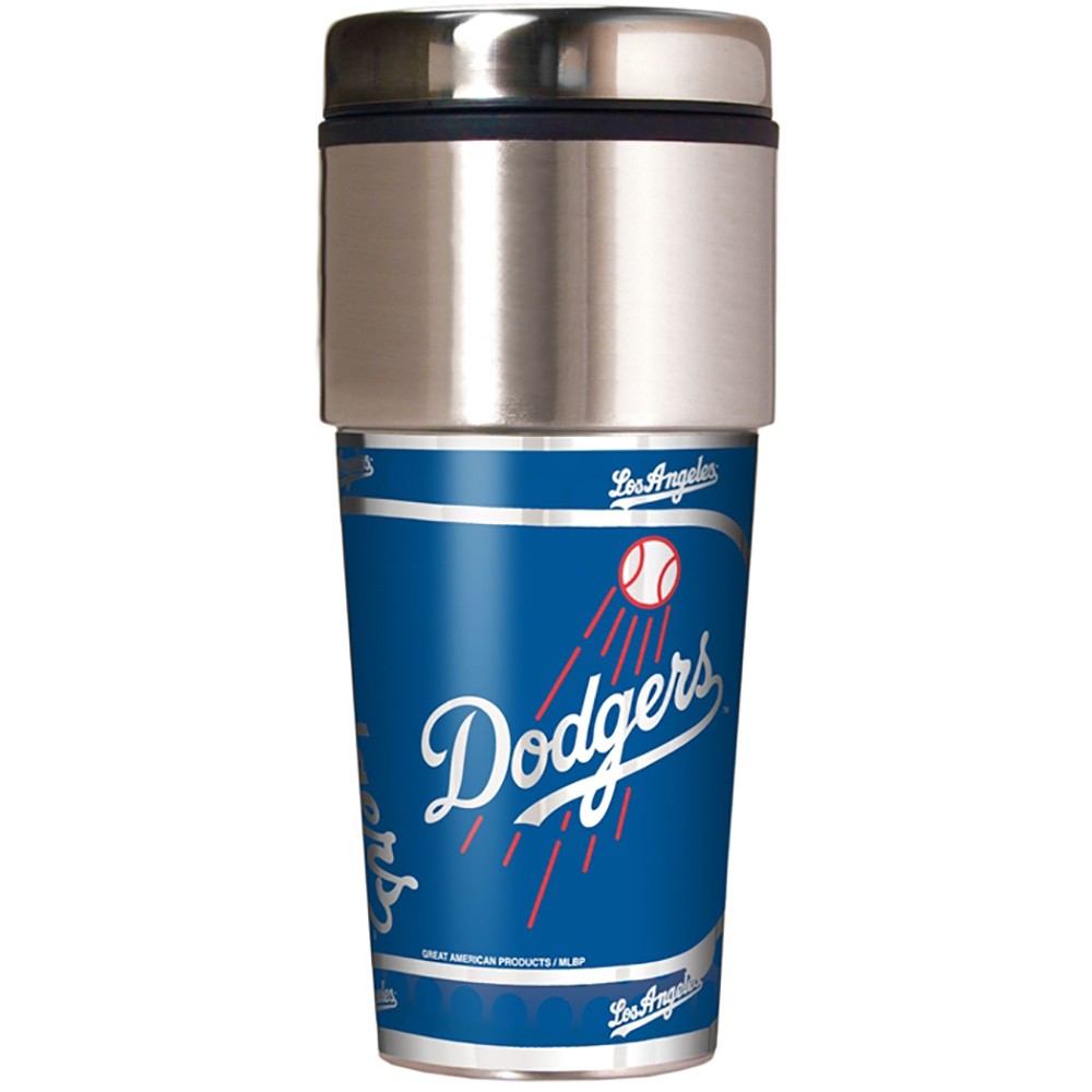 Los Angeles Dodgers 16oz Metallic Coffee Travel Mug