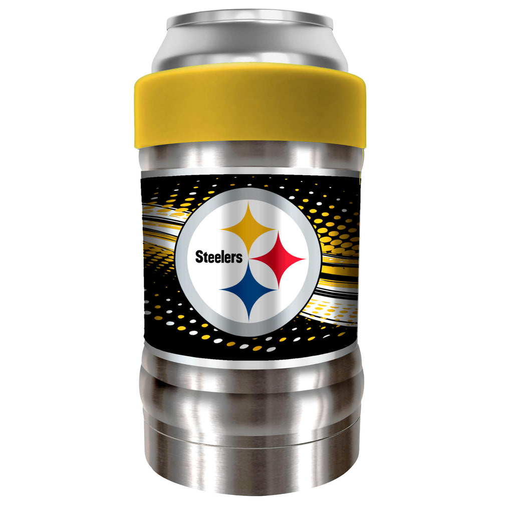 Pittsburgh Steelers "The Locker" Vacuum Insulated Can and Bottle Holder