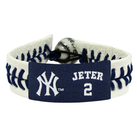 New York Yankees Derek Jeter Genuine Gamewear Bracelet