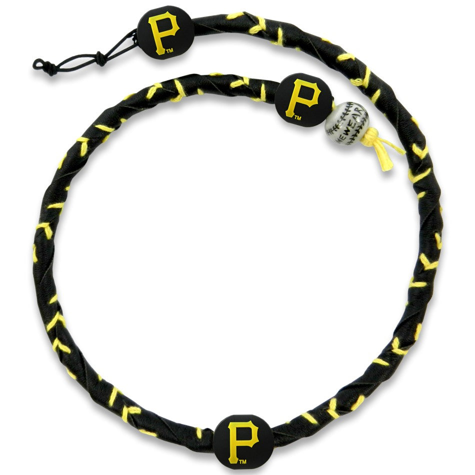 Pittsburgh Pirates Team Color Frozen Rope Gamewear Necklace