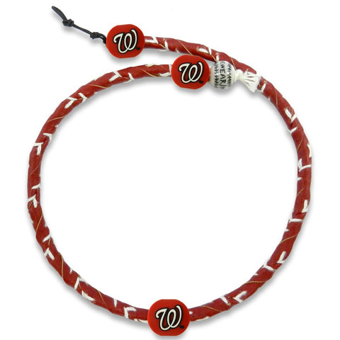 Washington Nationals Team Color Frozen Rope Gamewear Necklace