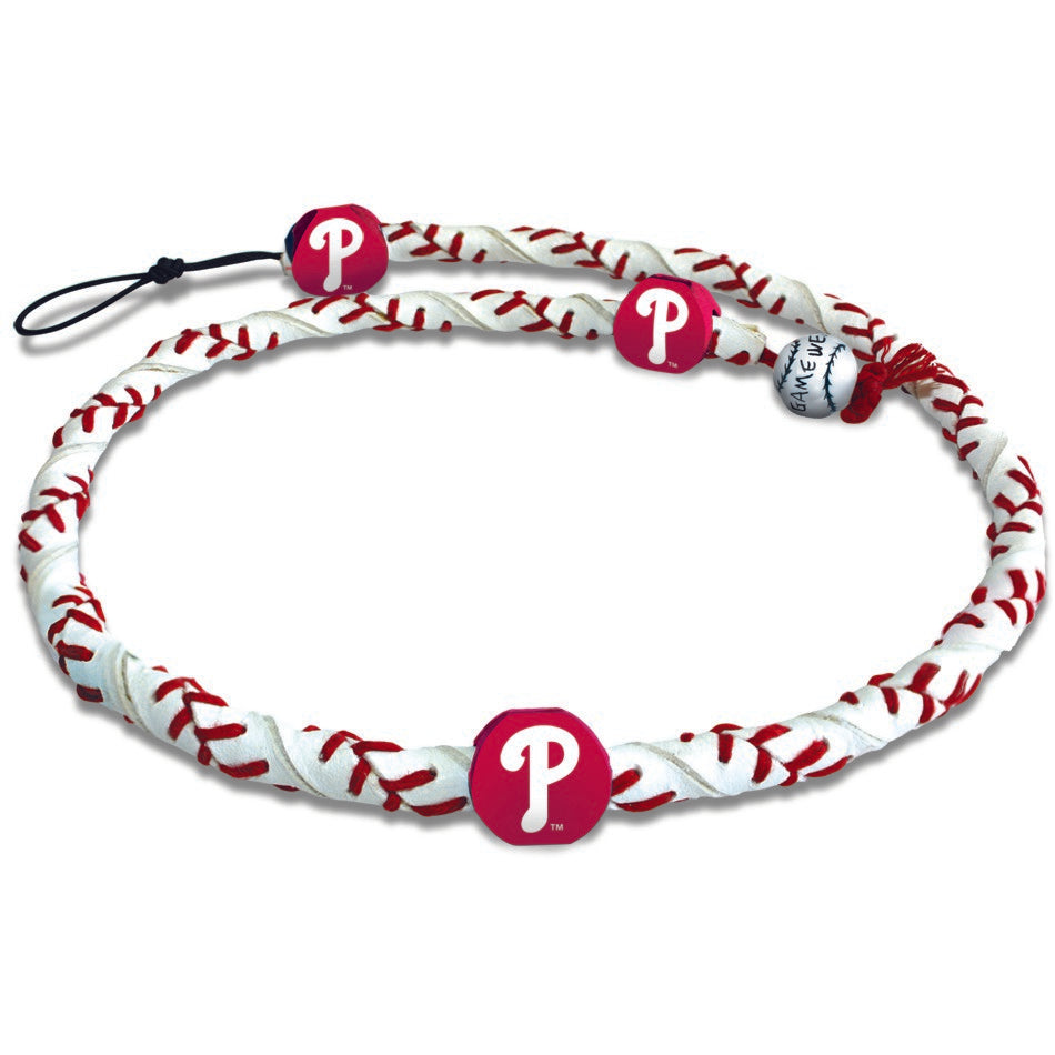 Philadelphia Phillies Classic Frozen Rope Gamewear Necklace