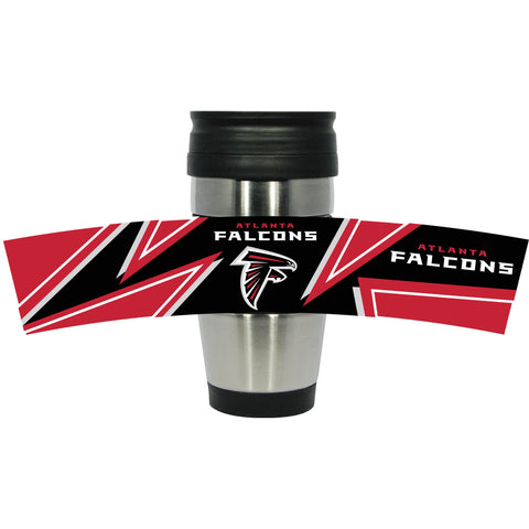 Atlanta Falcons 15oz PVC Wrap Travel Mug