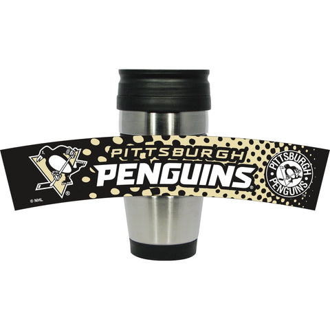 Pittsburgh Penguins 15oz PVC Wrap Travel Mug