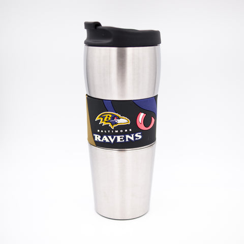 16oz PVC Tall Travel Mug RAVEN