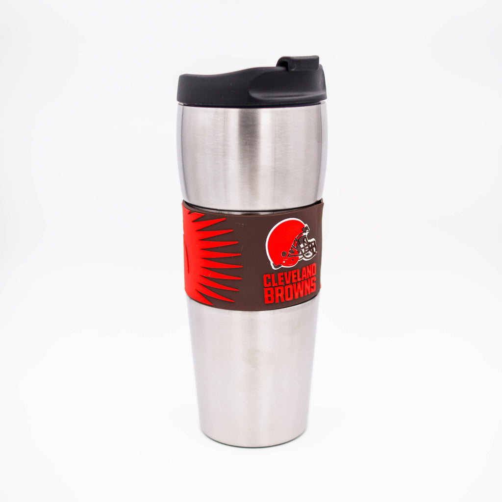 16oz PVC Tall Travel Mug BROWN