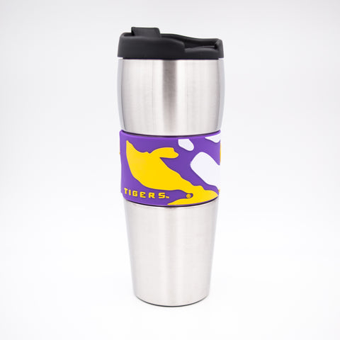 16oz PVC Tall Travel Mug LSU