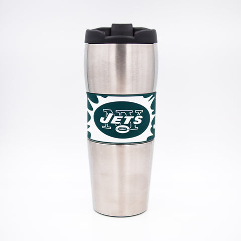 16oz PVC Tall Travel Mug JETS