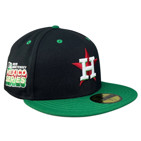 59FIFTY Houston Astros Black/Green/Gray 2019 Mexico Series Patch