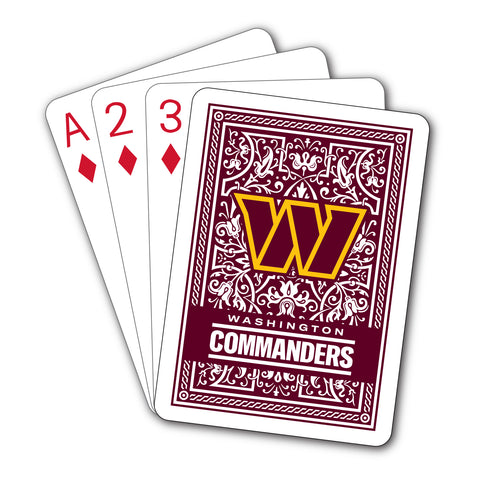 Washington Commanders Playing Cards