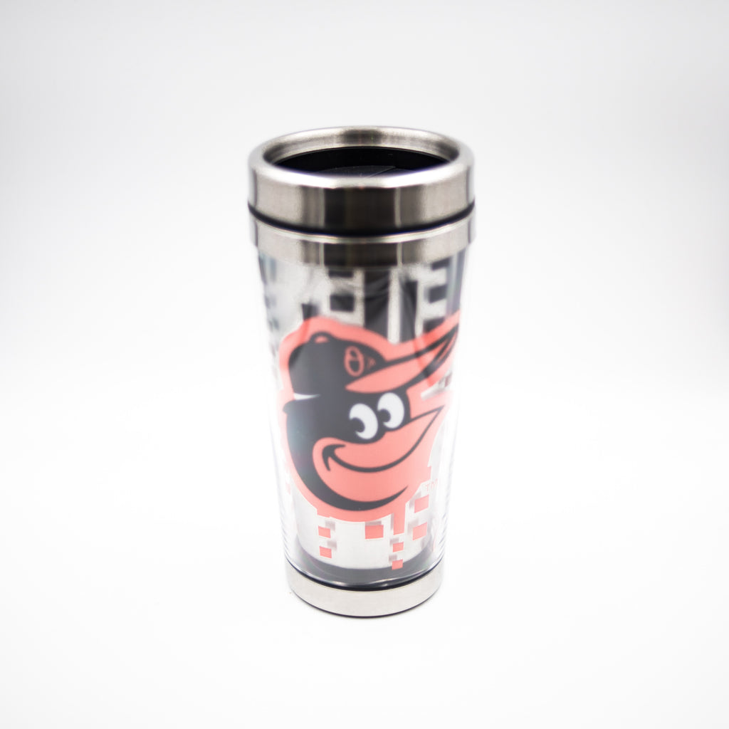 SS Tumbler w/ Clear Ins ORIOL