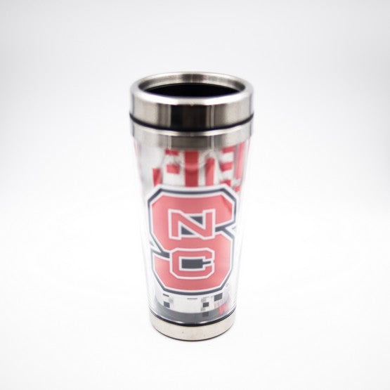 SS Tumbler w/ Clear Ins NCSTA