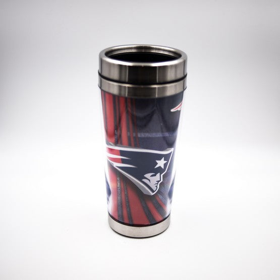 New England Patriots SS Tumbler with Clear Insert