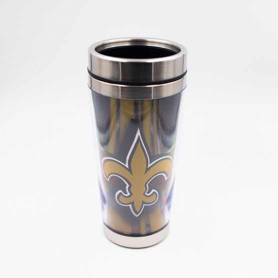New Orleans Saints SS Tumbler with Clear Insert