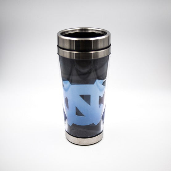 North Carolina Tar Heels Stainless Steel Tumbler with Clear Insert