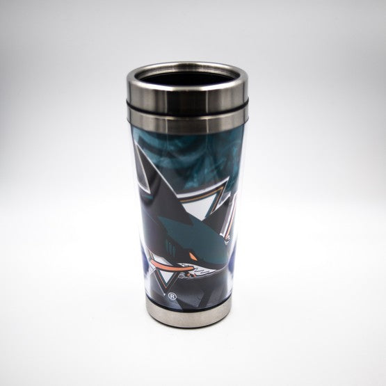 SS Tumbler w/ Clear Ins SHARK