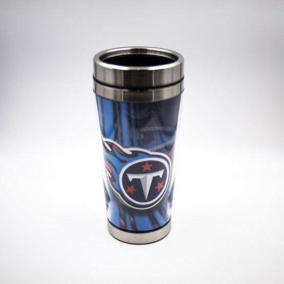 Tennessee Titans Stainless Steel Tumbler with Clear Insert