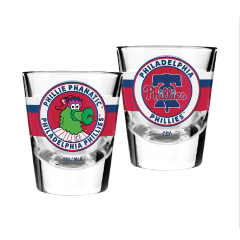 Philadelphia Phillies Phillie Phanatic 2oz Shot Glass