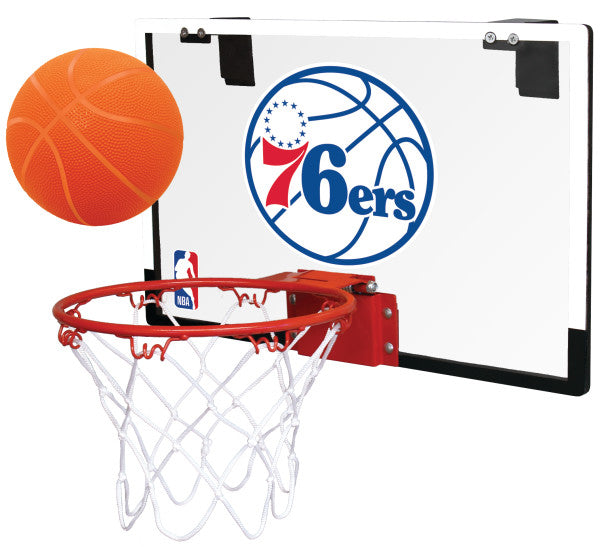 Philadelphia 76ers Game On Polycarbonate Hoop Set