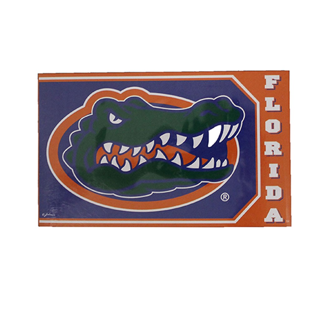 Florida Gators 3' X 5' Logo & Name Flag