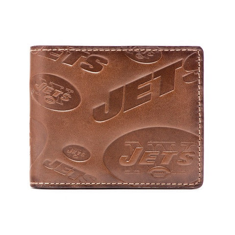 New York Jets All-Over Embossed Bifold Wallet