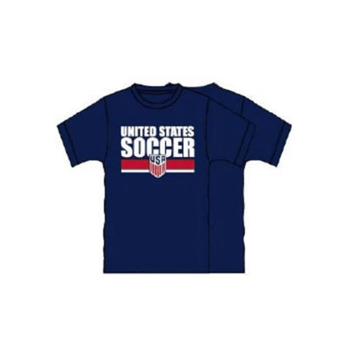 US Men's National Team Soccer T-Shirt - Navy - 1 Dozen