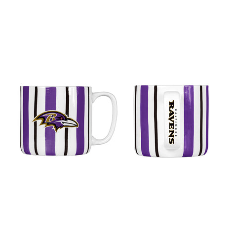 Baltimore Ravens 16oz. Brushstroke Stripe Mug