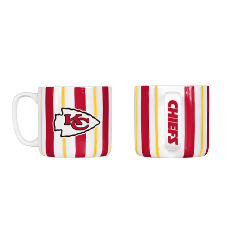 Kansas City Chiefs 16oz. Brushstroke Stripe Mug