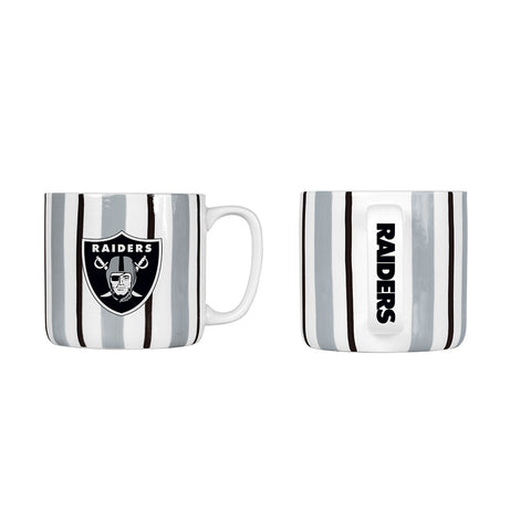 Las Vegas Raiders 16oz. Brushstroke Stripe Mug