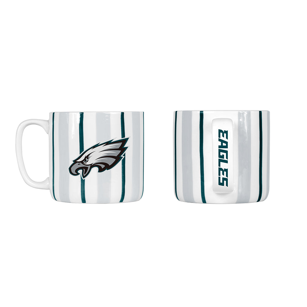 Philadelphia Eagles 16oz. Brushstroke Stripe Mug