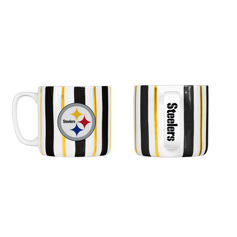 Pittsburgh Steelers 16oz. Brushstroke Stripe Mug