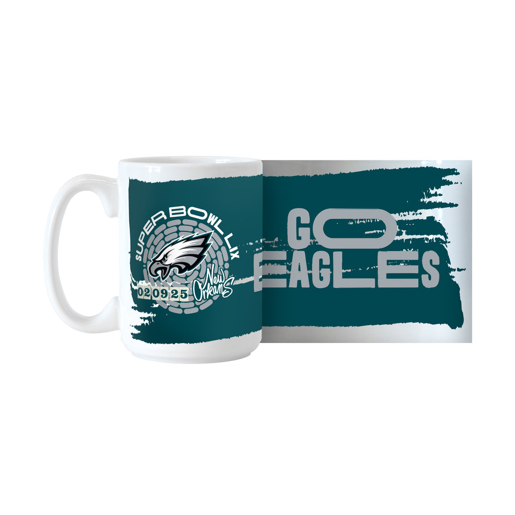 Philadelphia Eagles Super Bowl LIX 15oz Sublimated Mug