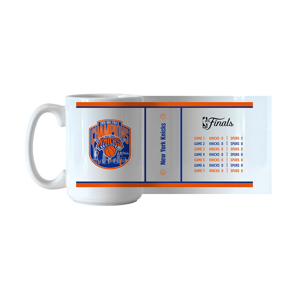 New York Knicks 2026 NBA Finals Champs 15oz Ceramic Mug - Score