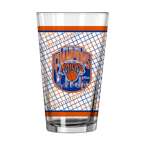 New York Knicks 2026 NBA Finals Champs 16oz Pint Glass