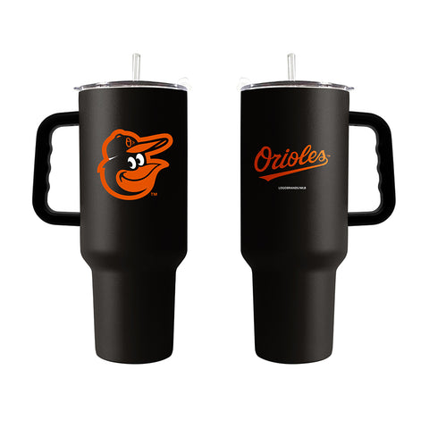 Baltimore Orioles 40oz. Powder Coat Travel Tumbler