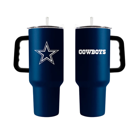 Dallas Cowboys 40oz. Powder Coat Travel Tumbler
